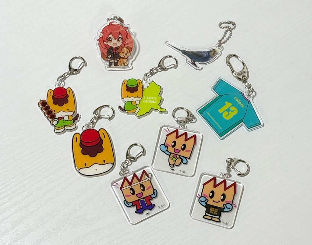 アクリルキーホルダー